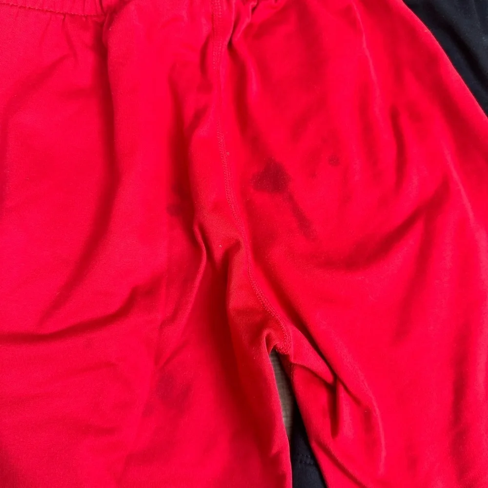Hanna Andersson Red and Black Kids Shorts
